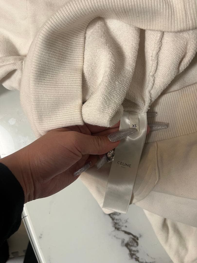 CELINE フード付きパーカー