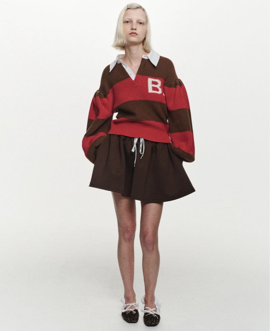 正規品【Bibiy.】NELLY MINI SKIRT ブラウン