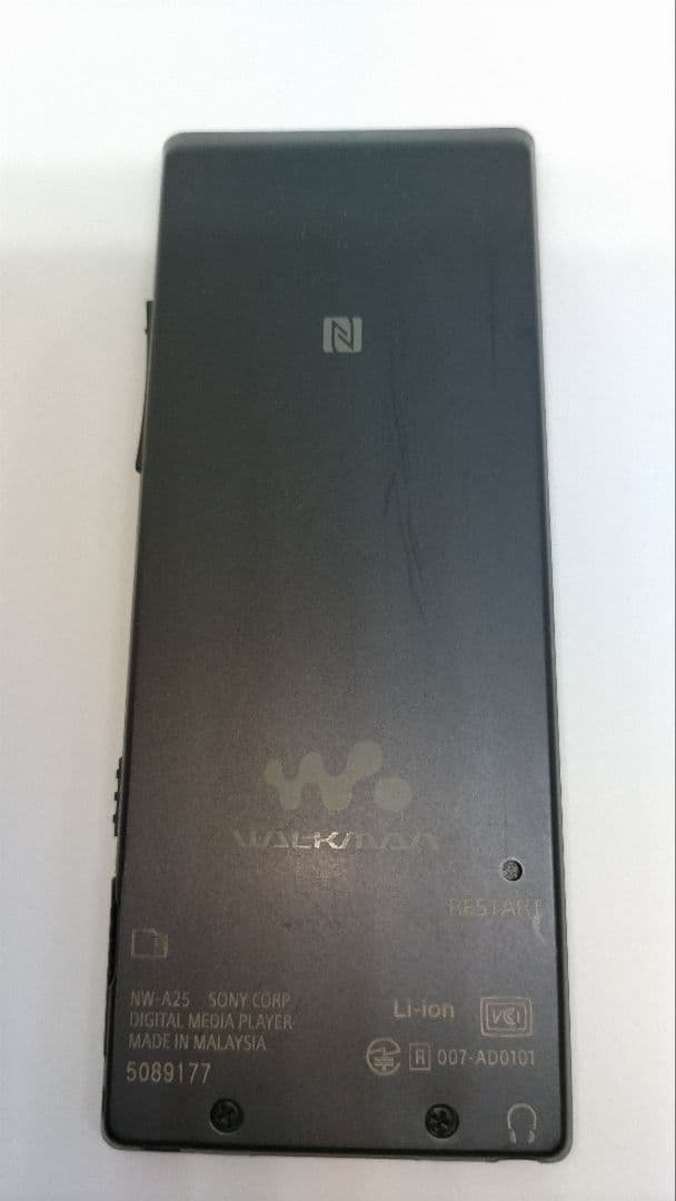 SONY ハイレゾウォークマン NW-A25 チャコールブラック