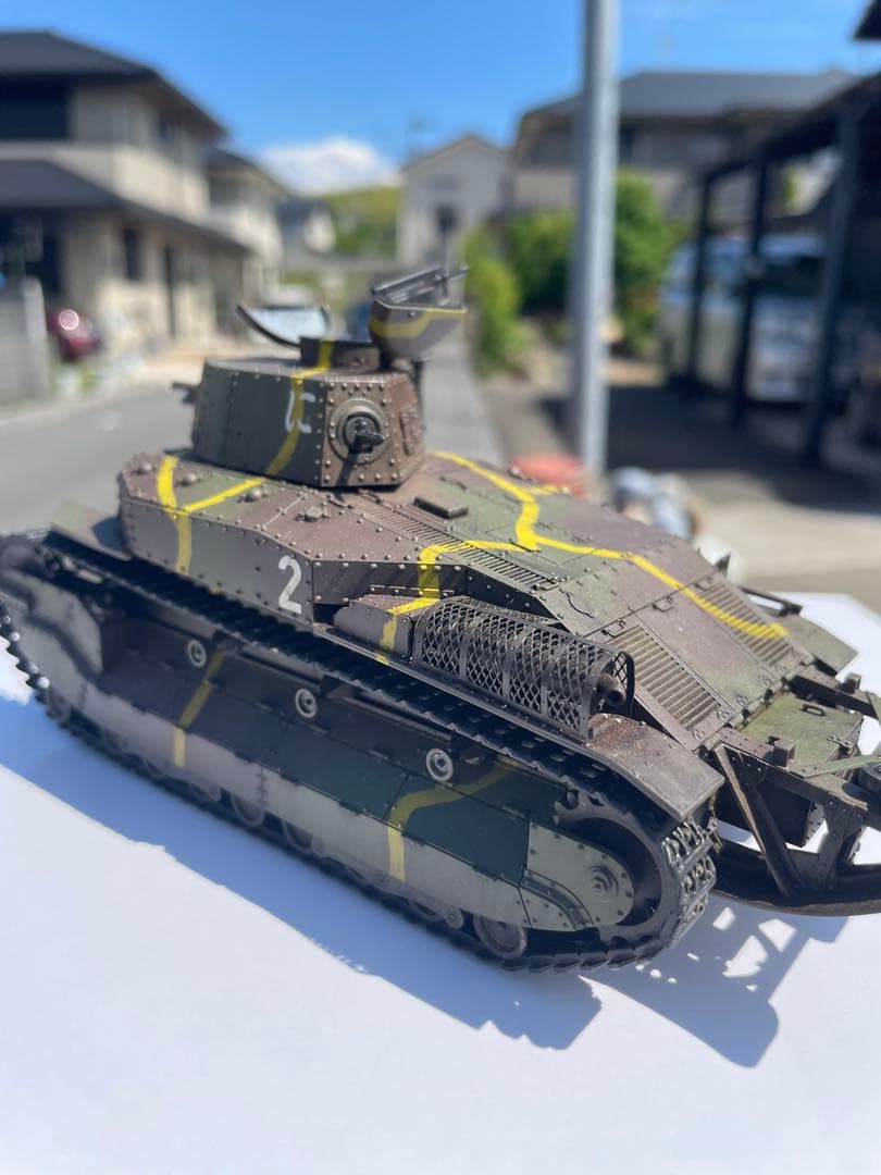 【完成塗装品】ファインモールド 1/35 八九式中戦車甲