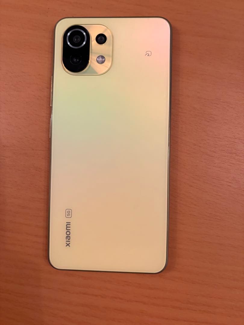 （美品）Xiaomi Mi 11 5G イエロー