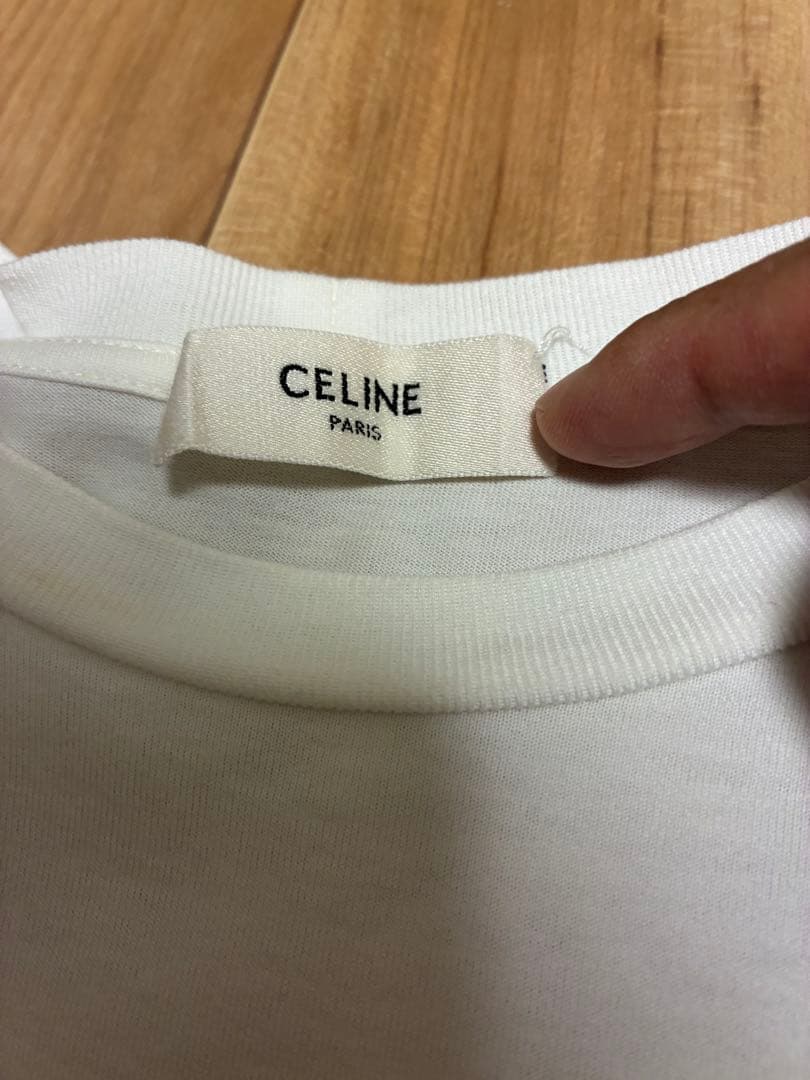 CELINE ルーズTシャツ ホワイト