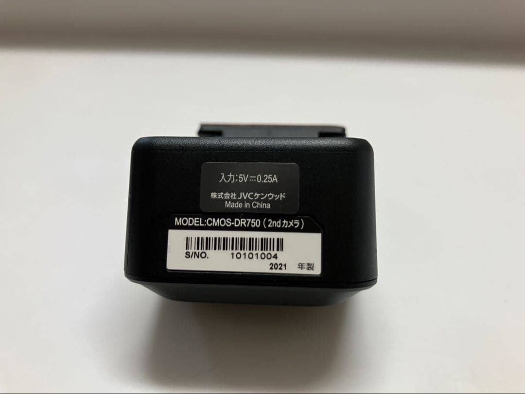 ドラレコ前後　360° KENWOOD DRV-C750 BLACK