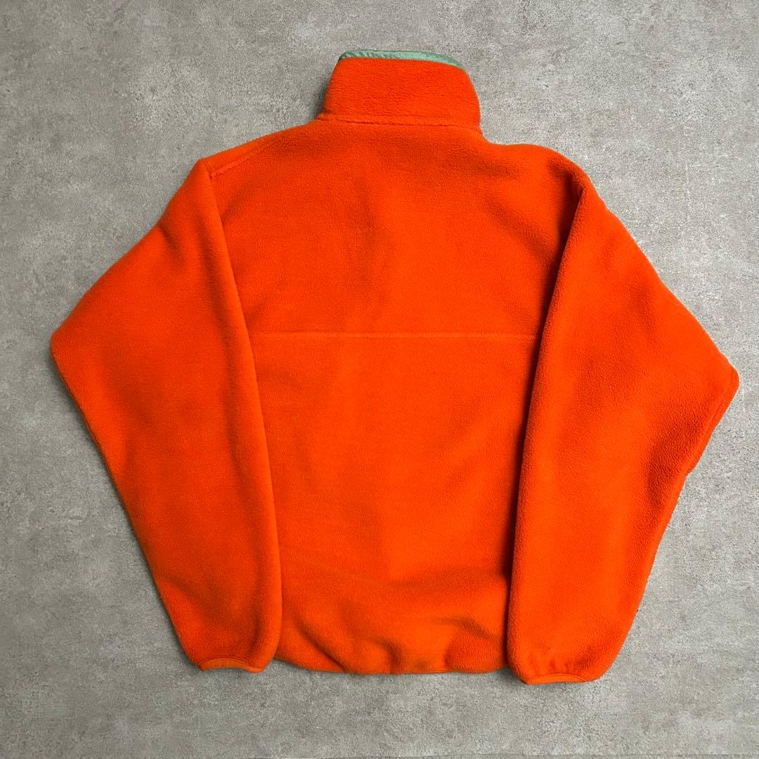 90s 希少カラー Patagonia シンチラ スナップt オレンジ S