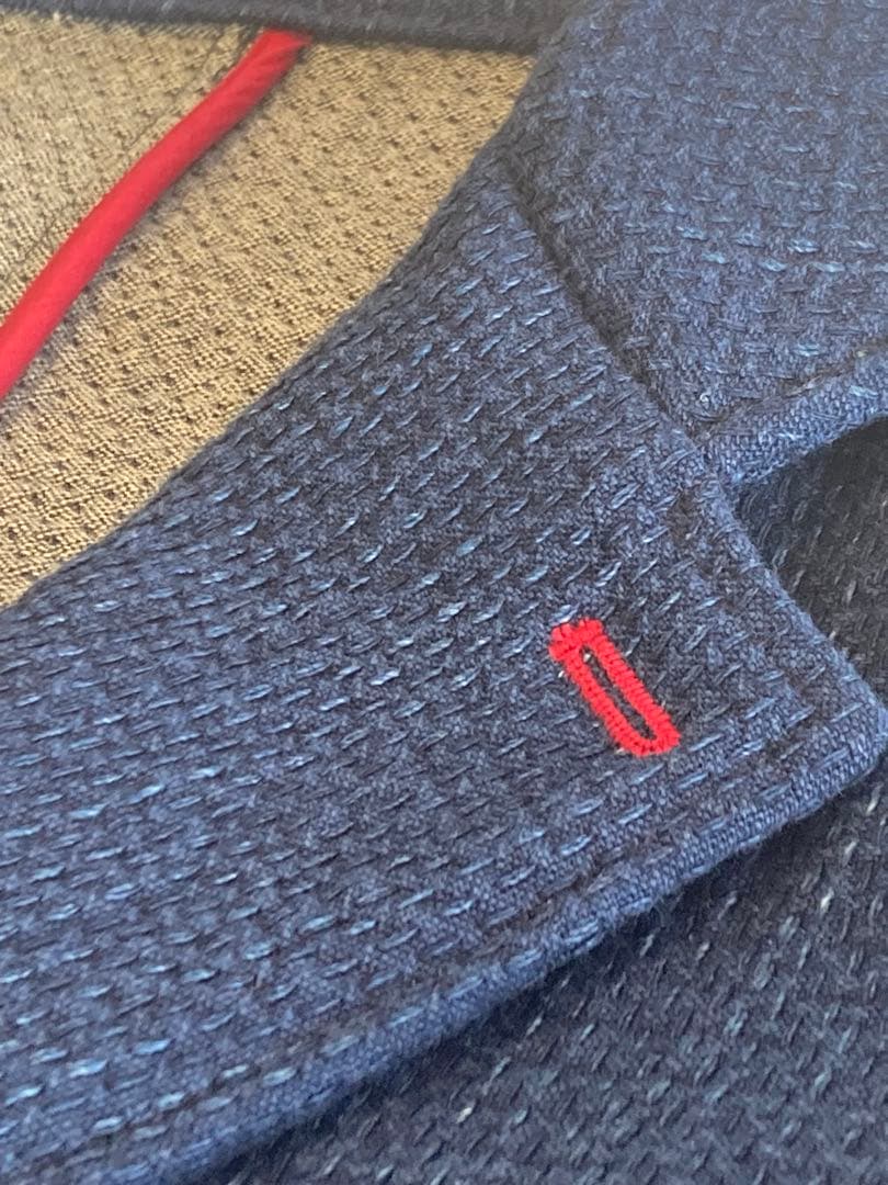 BASSEN WORKS 藍染刺し子　ジャケット　LLサイズ　☆超美品☆