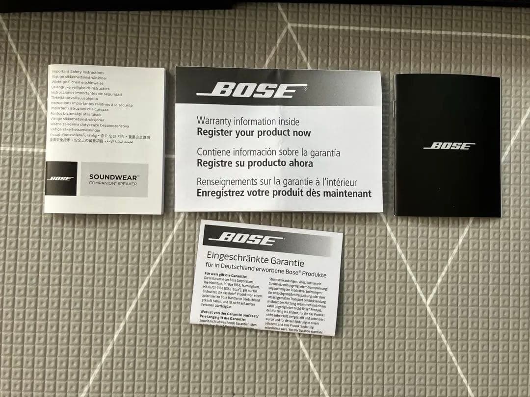 Bose Soundwear Companion Speaker ブラック