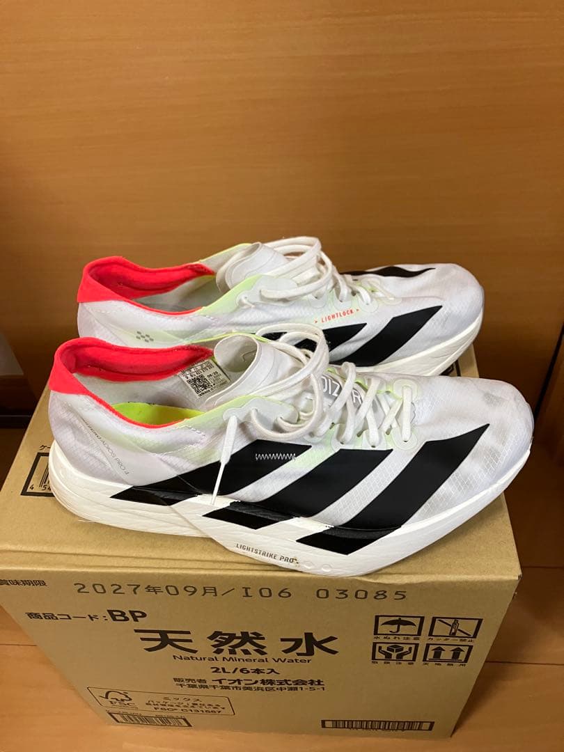 【27.0cm＊走行距離52km】adidas アディオスプロ4