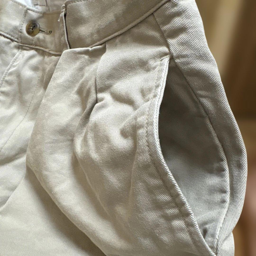 CIOTA シオタ ツータックチノパンツ