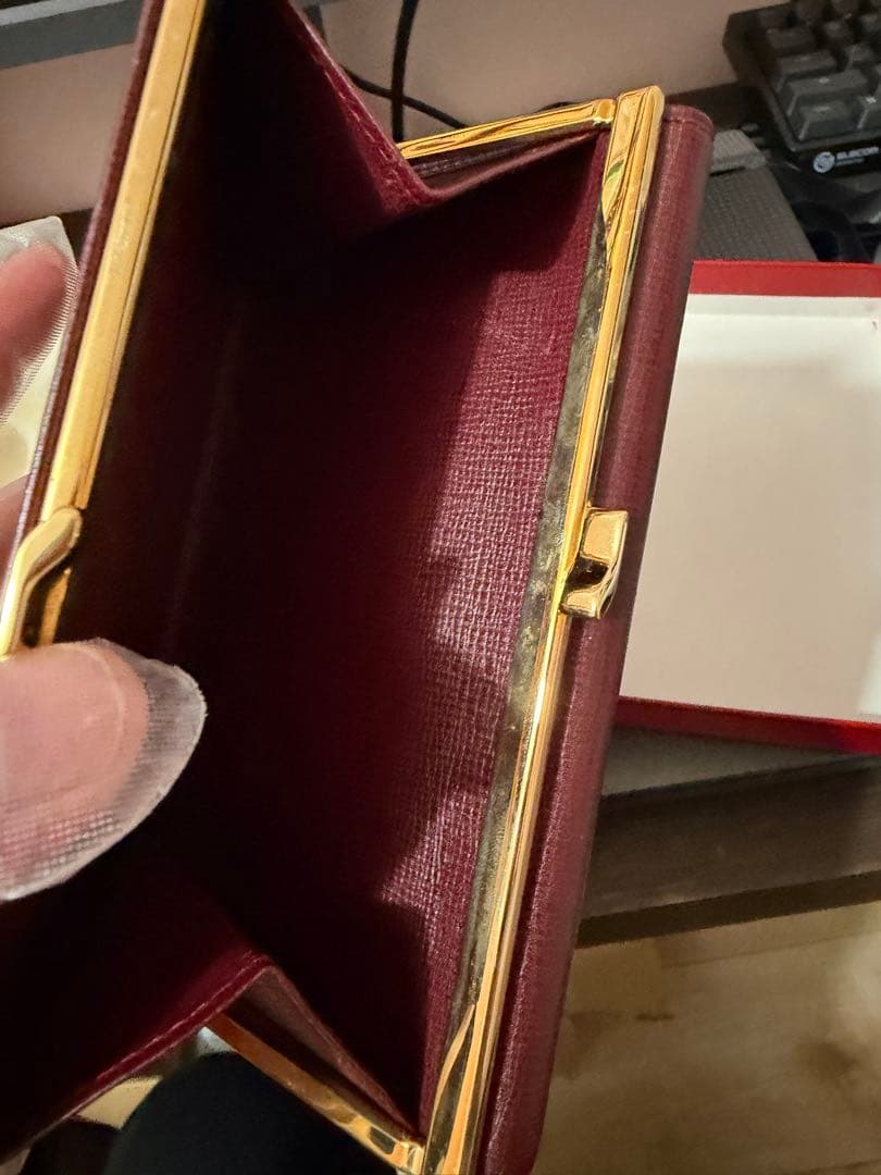 must de cartier 長財布