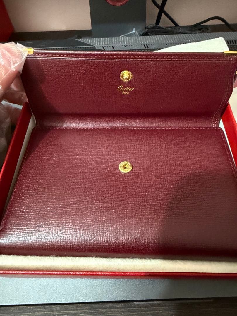 must de cartier 長財布