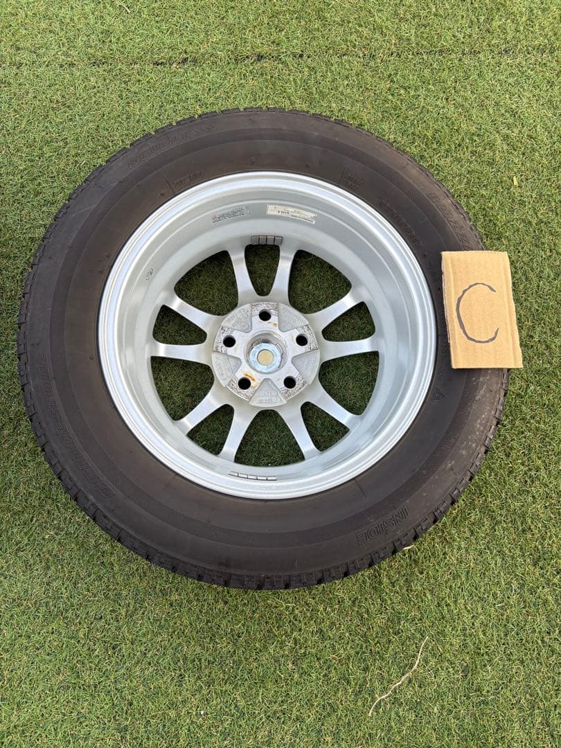 冬タイヤホイールセット 195/65R15 ブリヂストンECO FORME