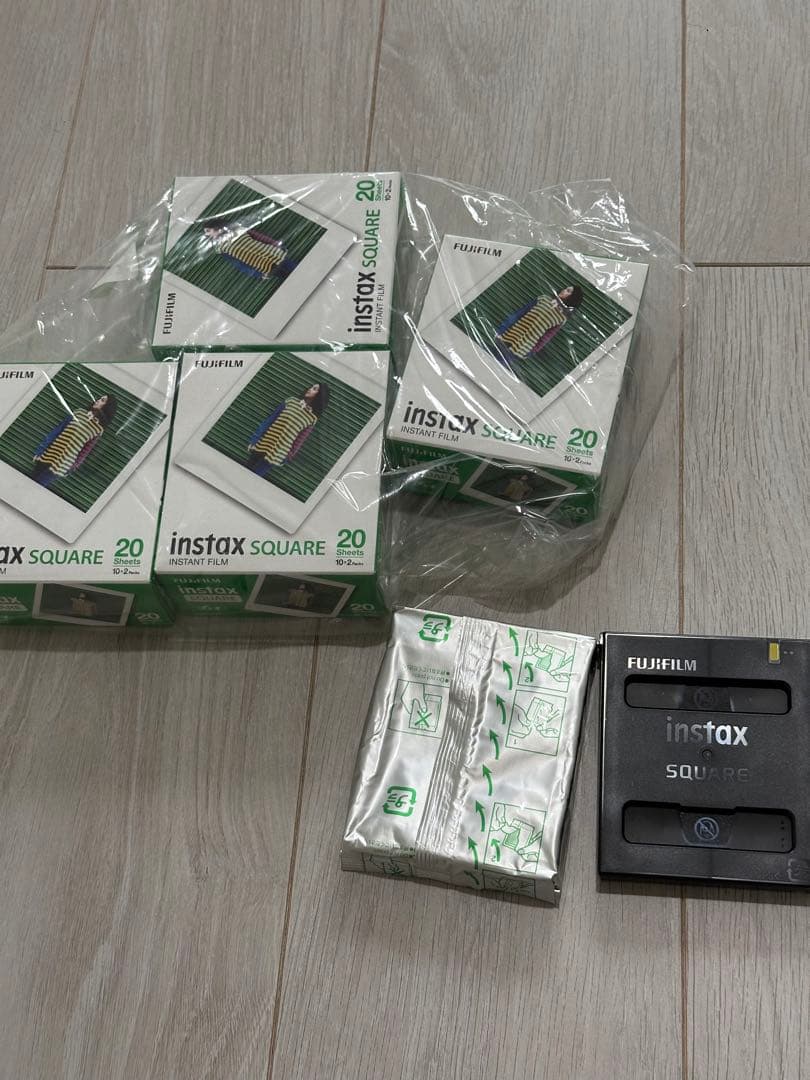 未使用合計90枚 フジフィルムチェキスクエア instaxSQUARE