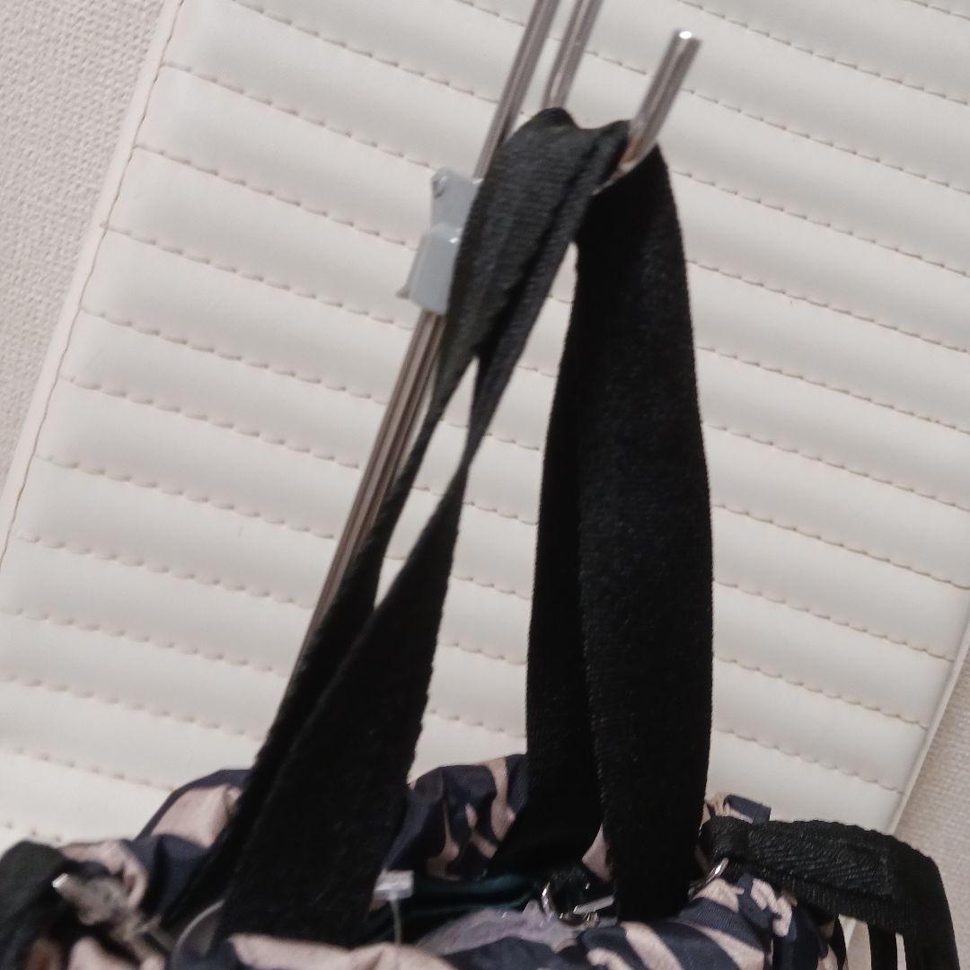 2740　レア　E/W CITY DREW STRING BAG　ゼブラ　未使用