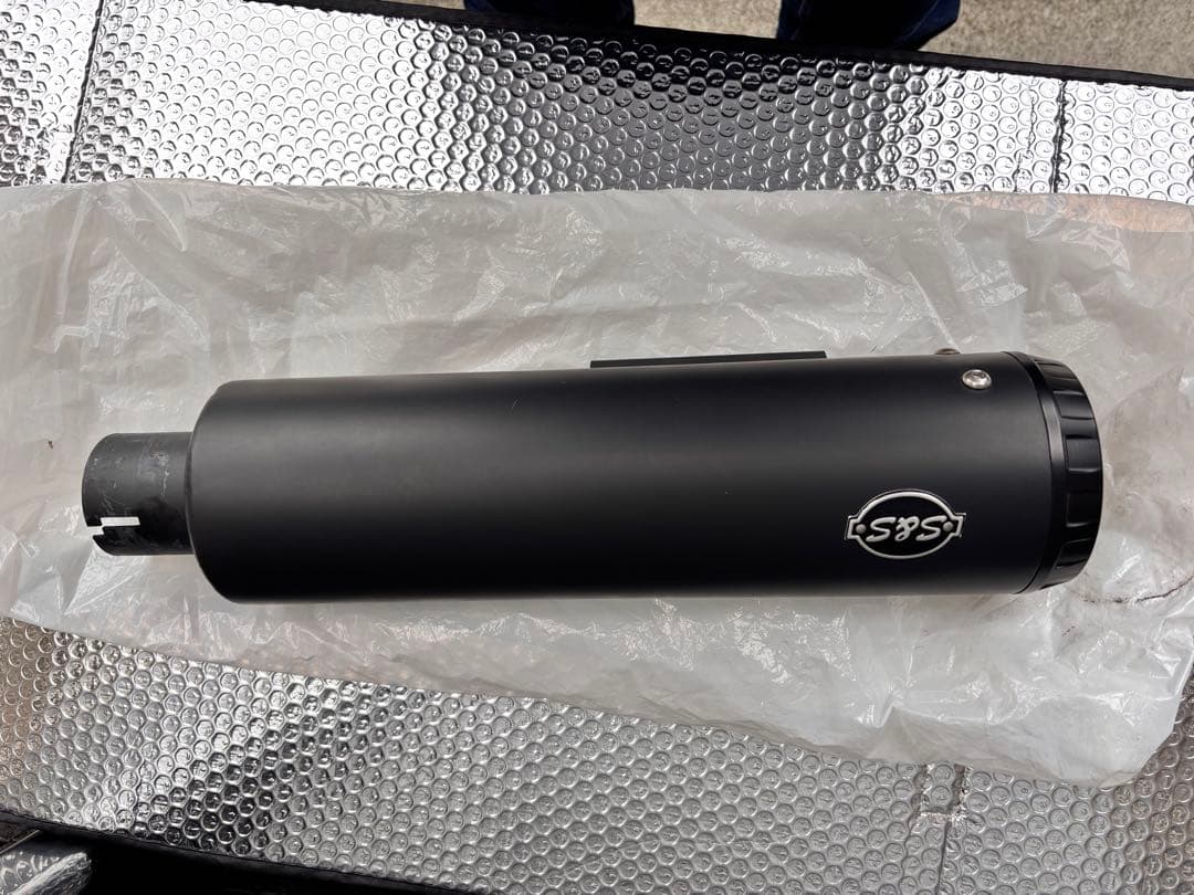 ハーレーXG750用　S&Sスリップオンマフラー　中古品
