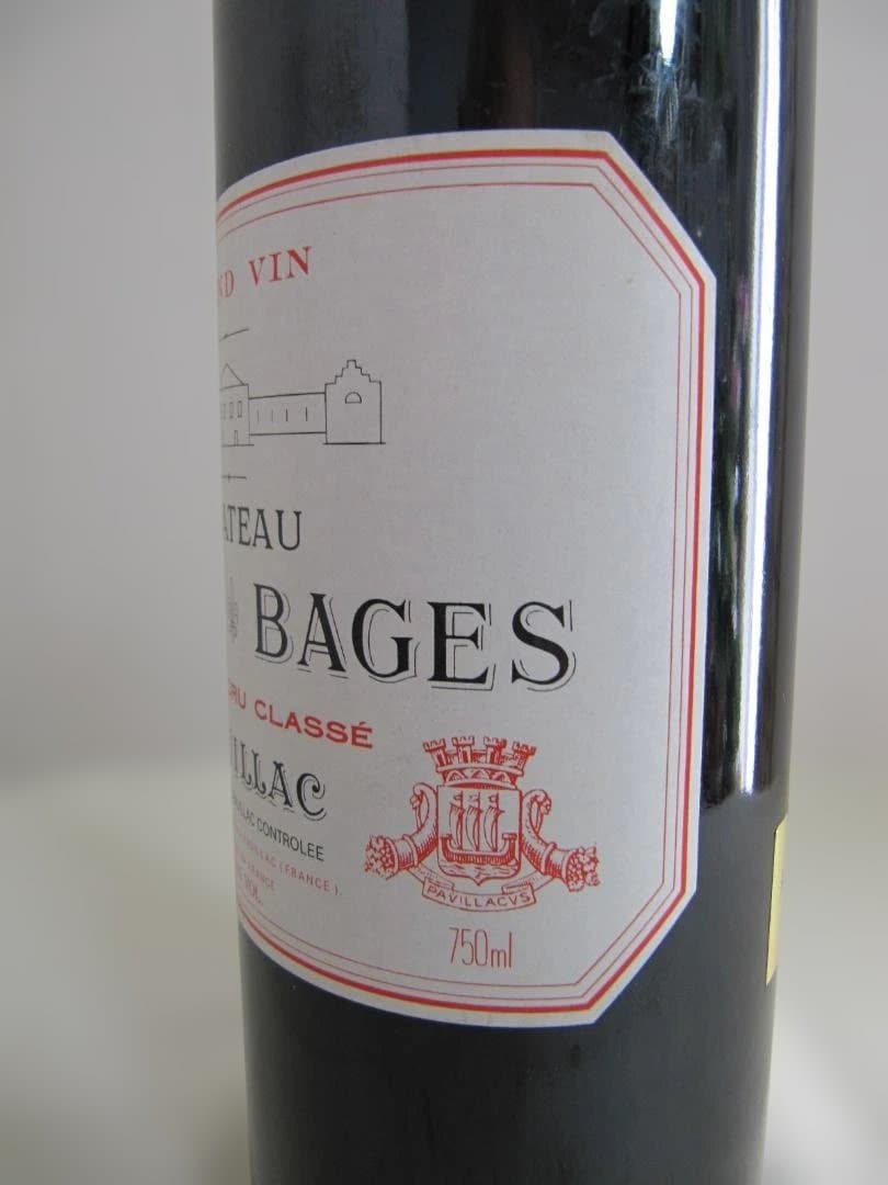 シャトー ランシュ バージュ 1989 年 赤ワイン