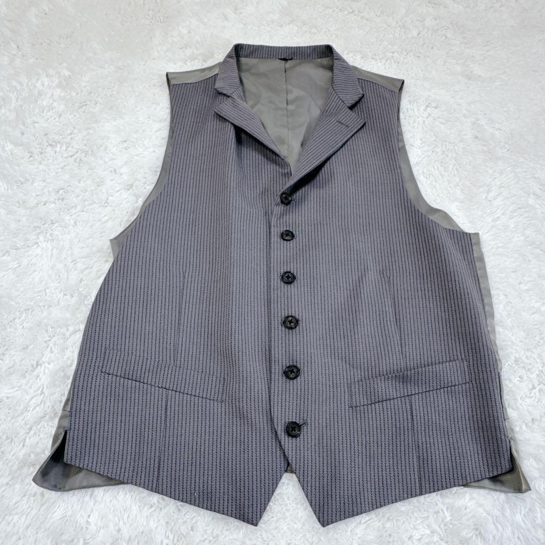 【美品】 TENORAS 3ピース スーツセットアップ グレー M ティノラス