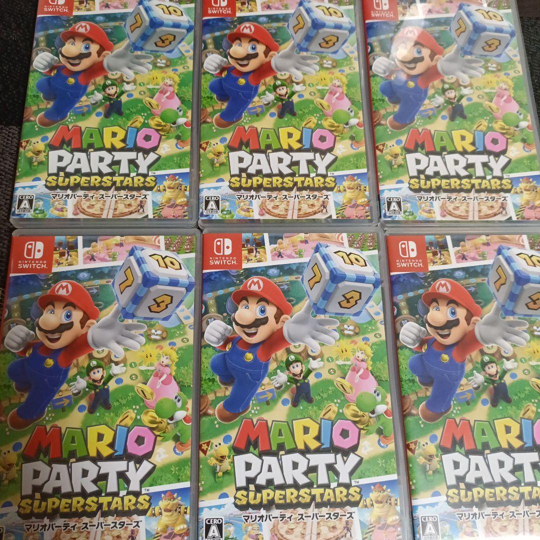Switch マリオパーティ スーパースターズ 6本セット