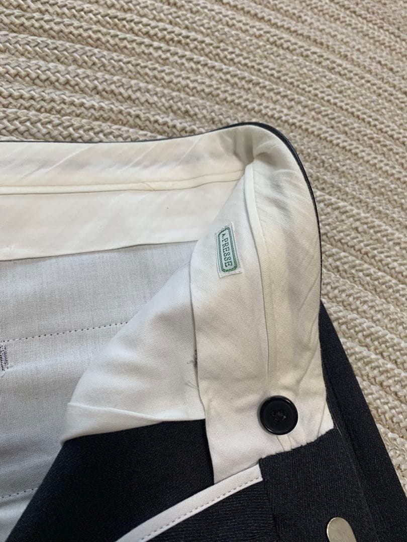 A.PRESSE Covert Cloth Trousers サイズ2