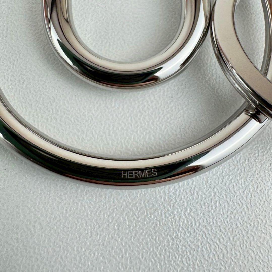 新品　HERMES エルメス　キーホルダー フェール・ア・シュヴァル　ブラック