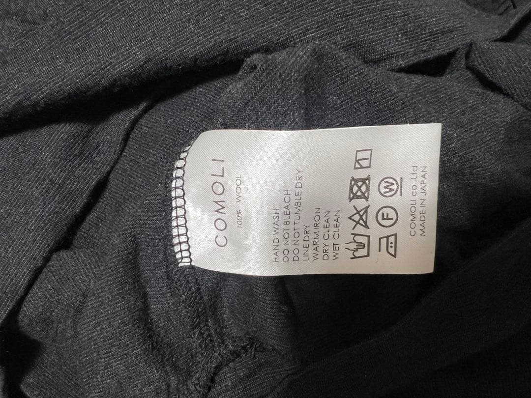 24aw ウール天竺長袖タートルネック　size4