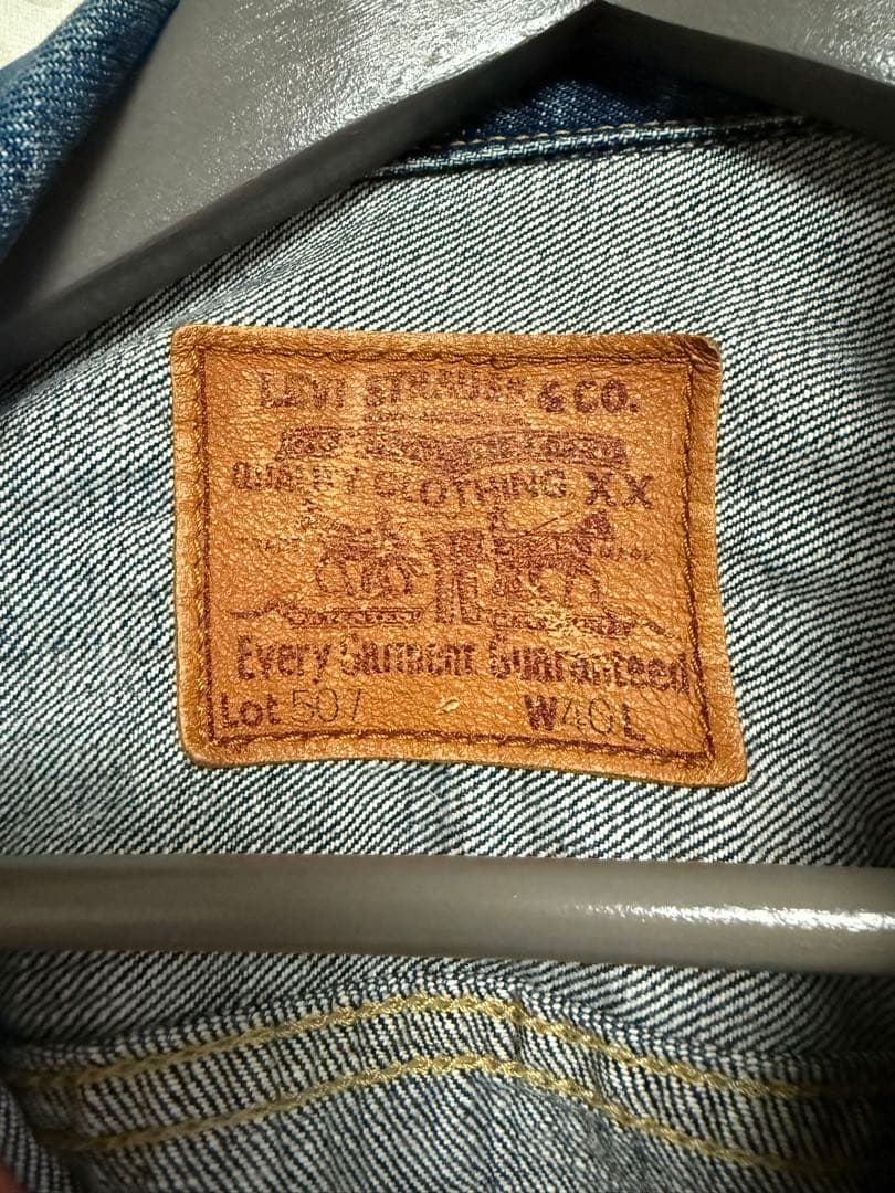 リーバイス2nd 復刻 71507-XX 日本製 サイズ40 90年代