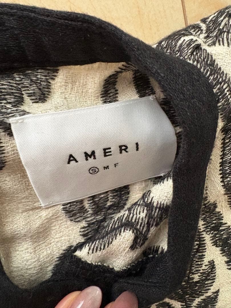 新品未使用　AMERI ノースリーブロングワンピース