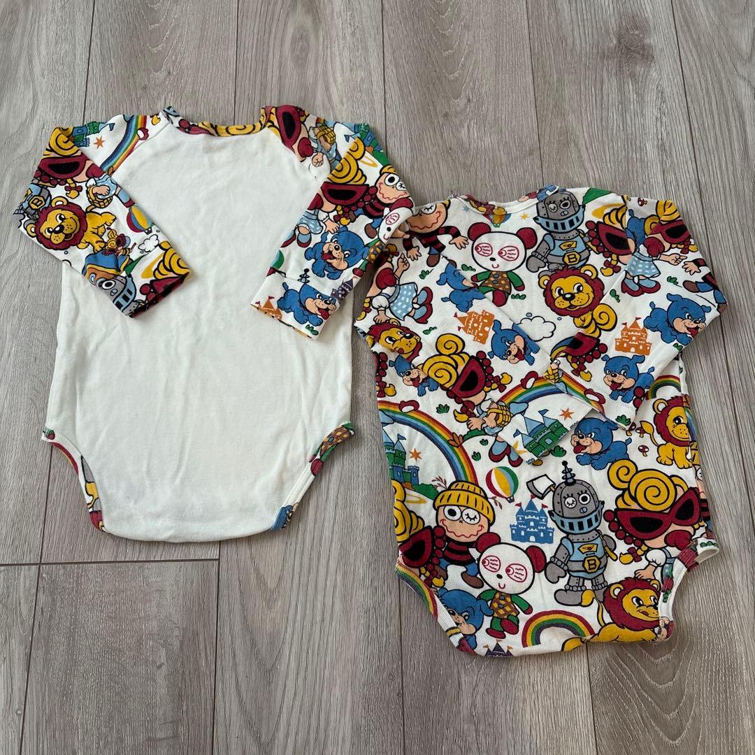 Hysteric Mini カラフルロンパース 2枚セット　最終値下げ