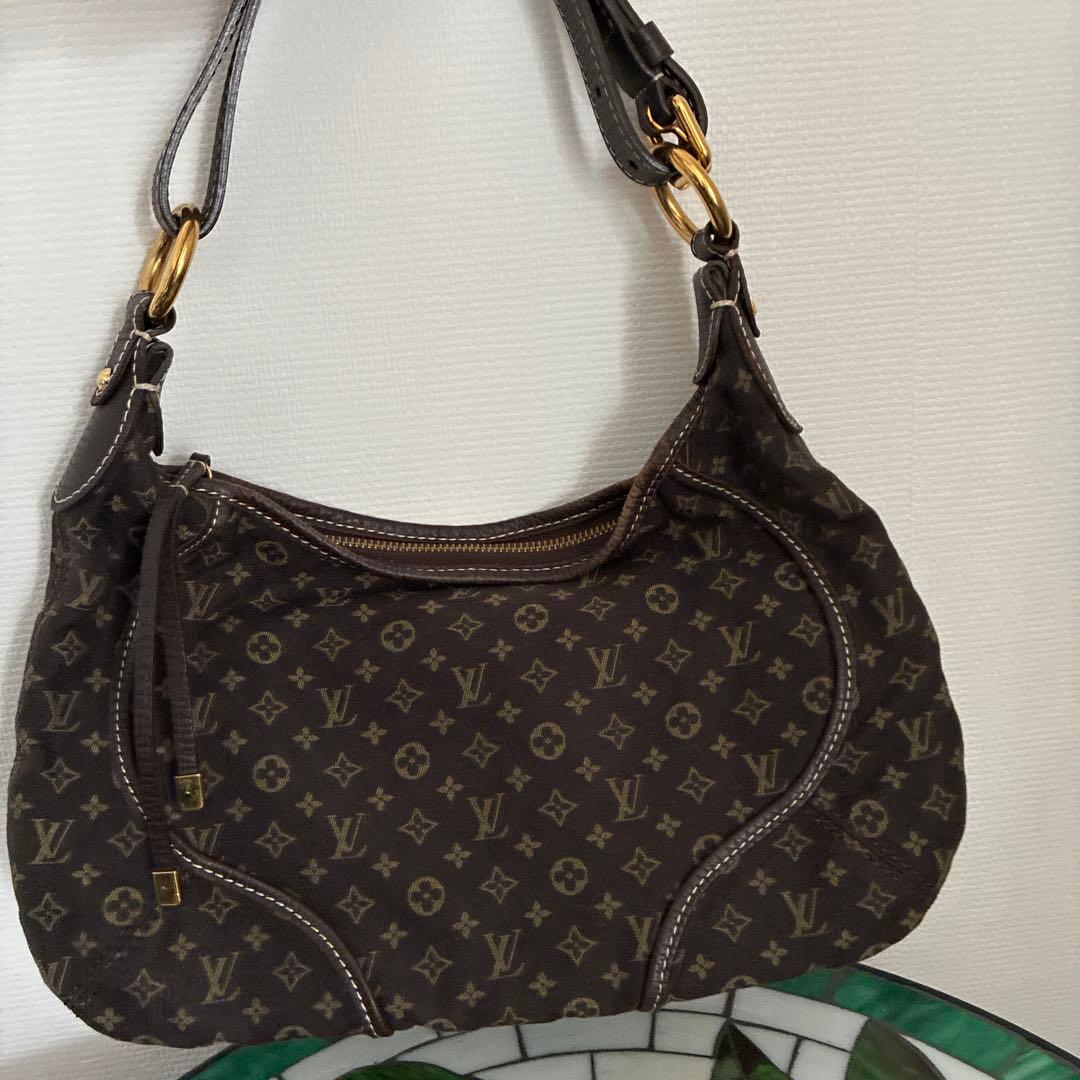 Louis Vuitton ダークブラウン ハンドバッグ