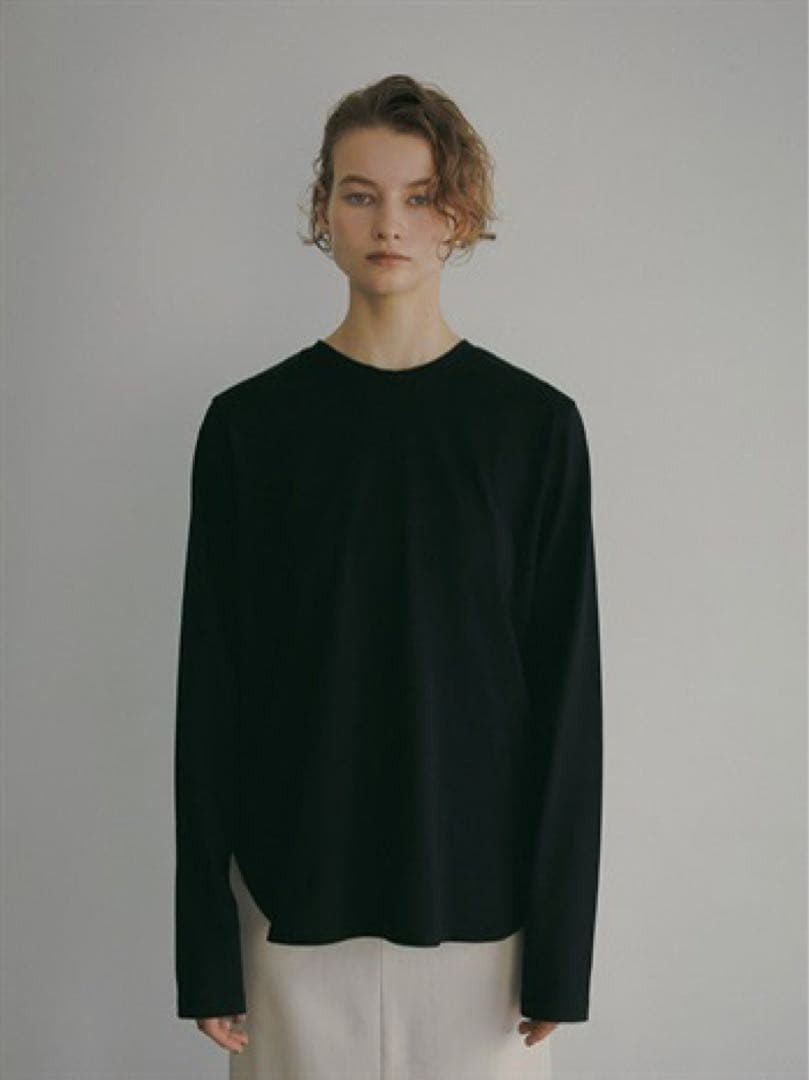 HER. 新品タグ付 コットンジャージープルオーバー ブラック