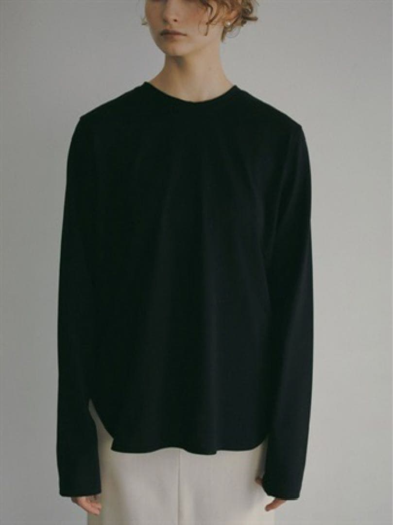 HER. 新品タグ付 コットンジャージープルオーバー ブラック