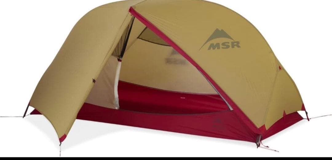 MSR HUBBA HUBBA SHIELD 1 テント グランドシート付き