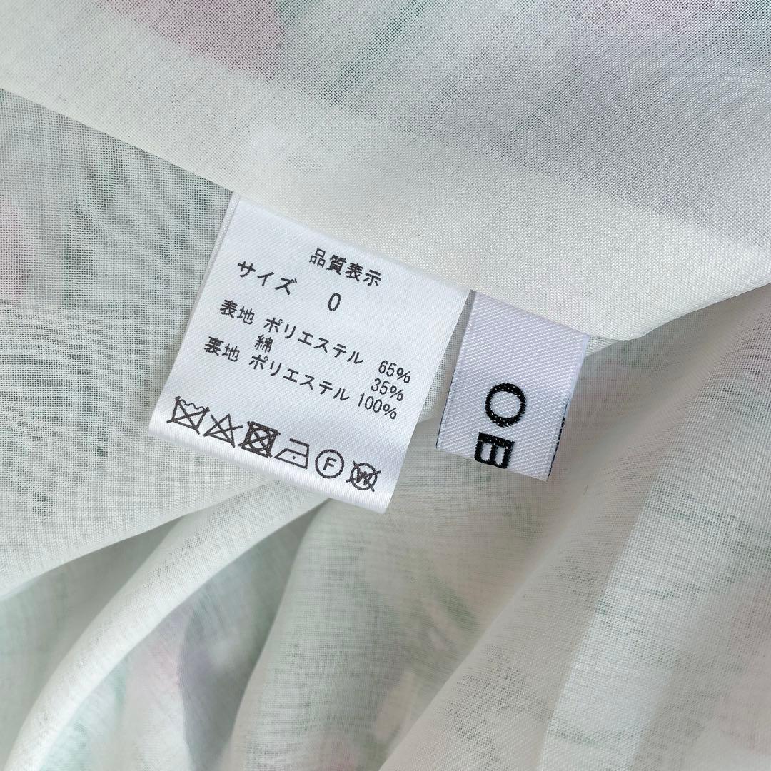 【美品✨】　オブリ obli チェリーワンピース　さくらんぼ　ボーダー