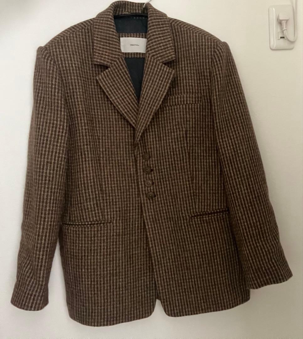 todayful ウールチェックジャケット　38