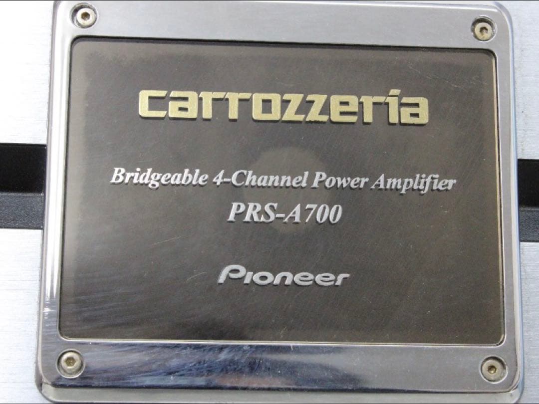 Pioneer PRS-A700 ブリッジ可能4チャンネルアンプ