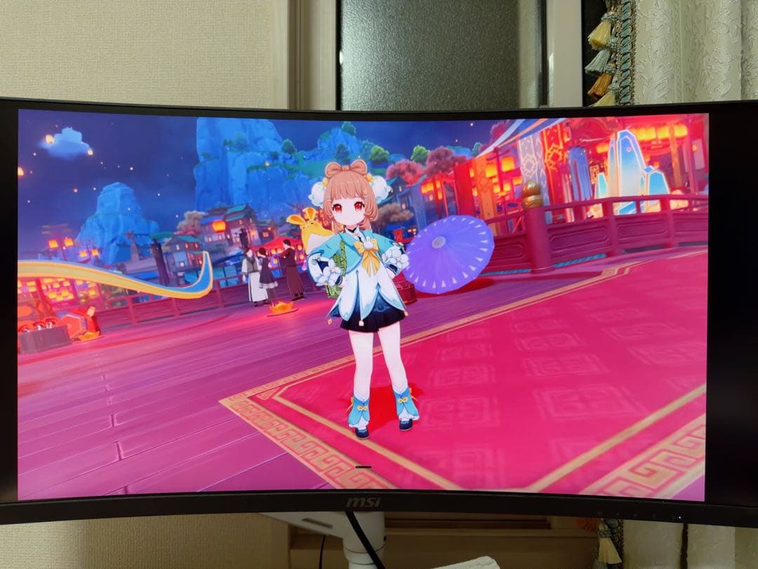 【発送方法変更】MSI 湾曲モニター MAG342CQ 34インチ144hz