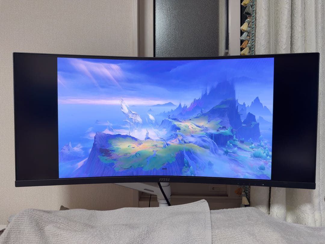 【発送方法変更】MSI 湾曲モニター MAG342CQ 34インチ144hz