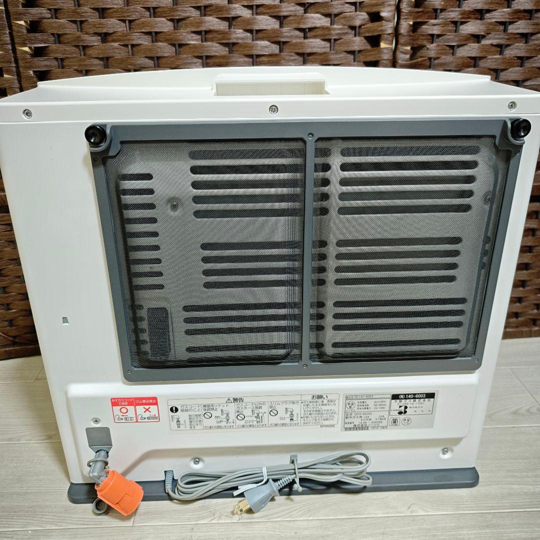【極美品】ノーリツ ガスファンヒーター GFH-4004S-W5 都市ガス用