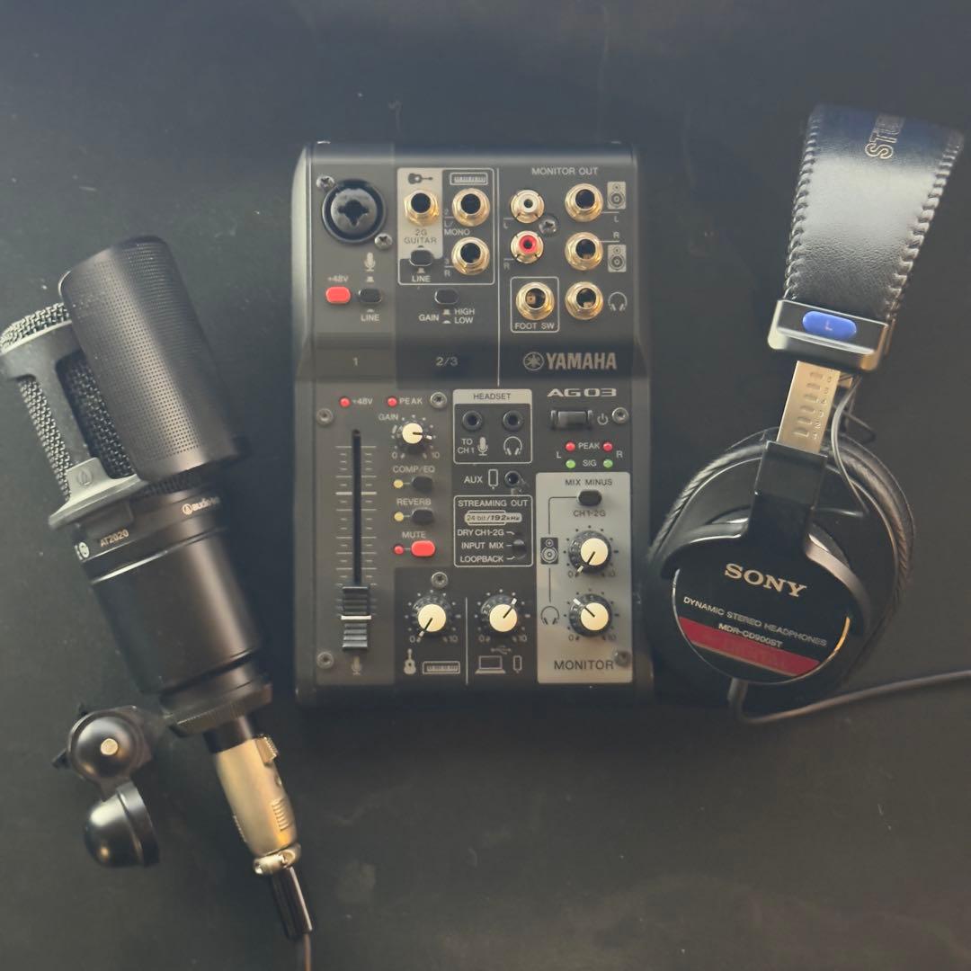 YAMAHA AG03 MK2 セット