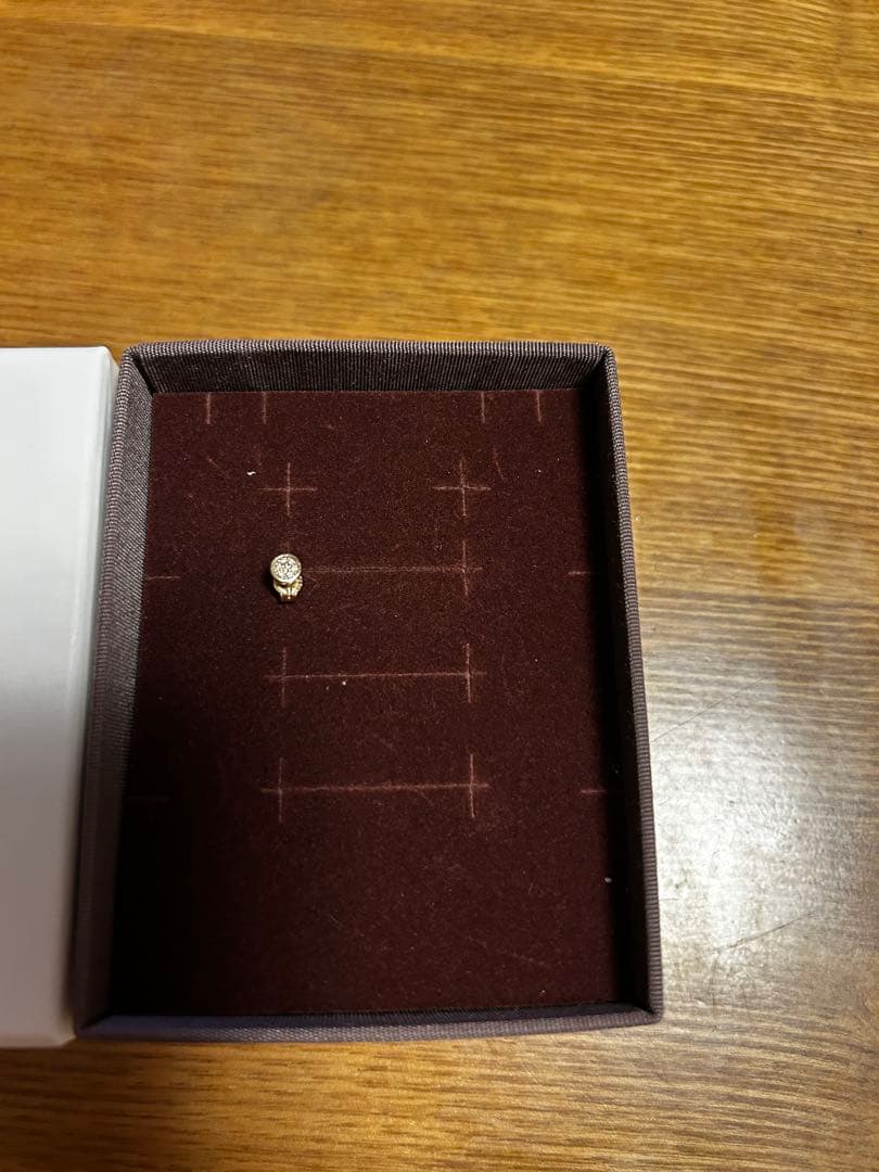 ete ブリリアントピアス k10片耳