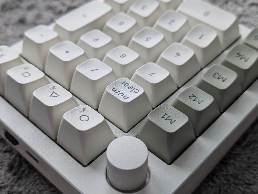 Keychron Q0 Max QMK メカニカル シェルホワイト