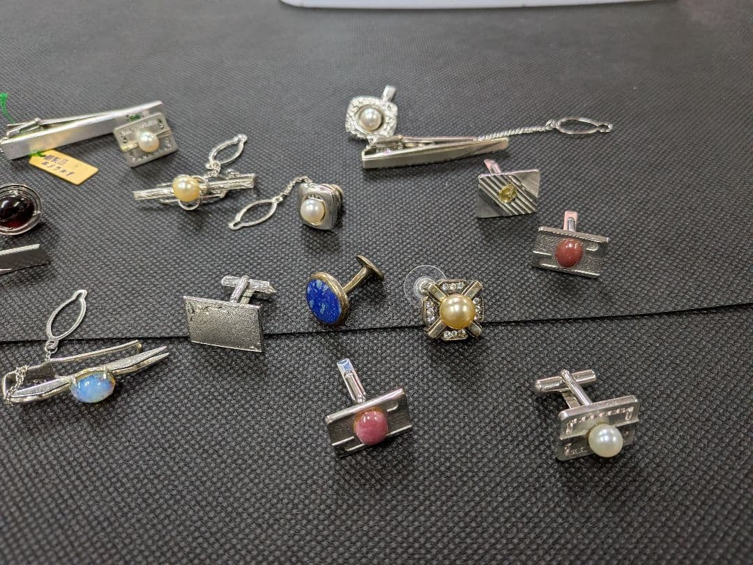 silver925 101gまとめ売り タイピン ピアス シルバー 遺品整理