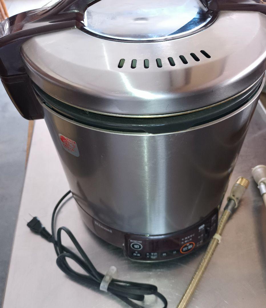 炊飯器 RR-100VMT リンナイ　LPガス　１７年製　イベント　催事　厨房