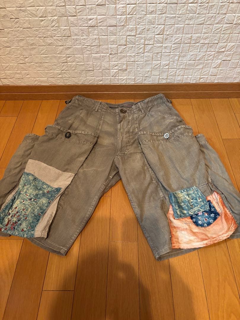 キャピタル　カントリー　パッチワーク 刺繍ショートパンツ