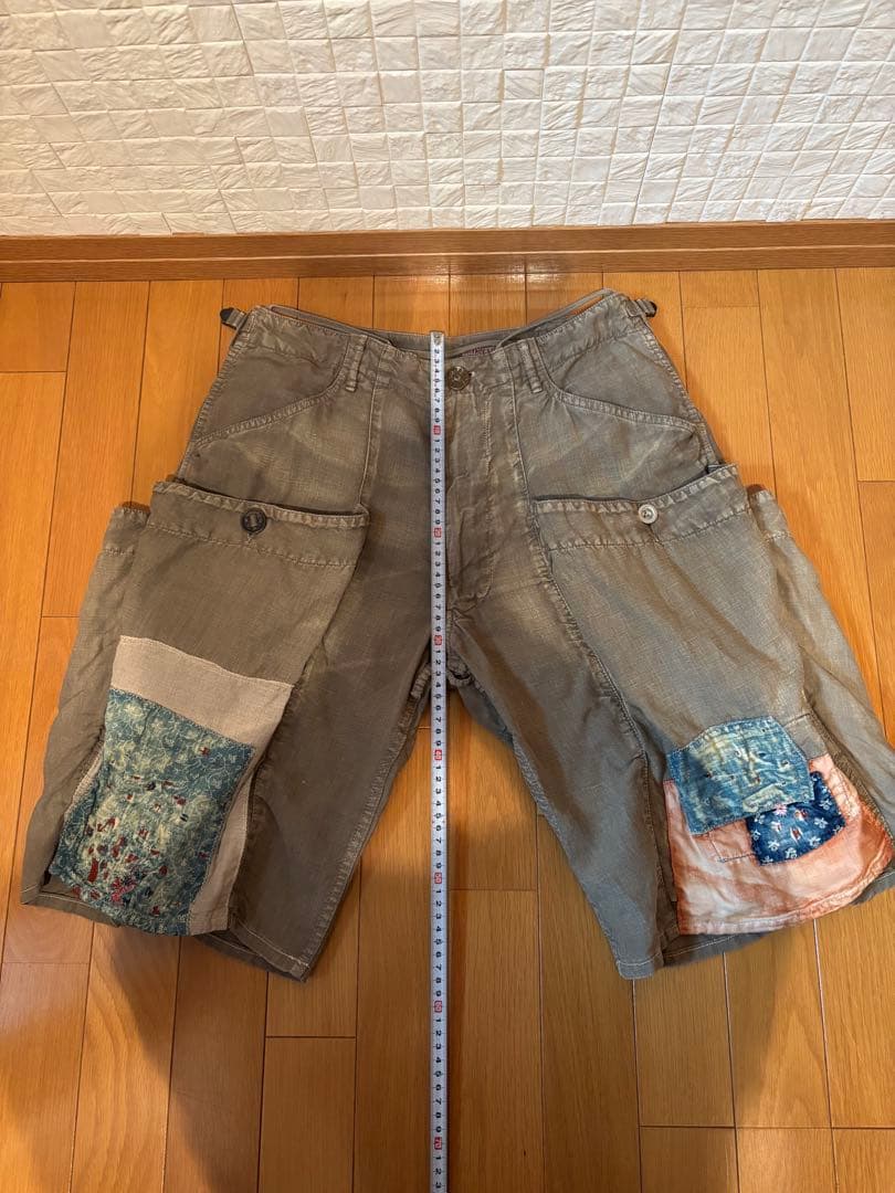 キャピタル　カントリー　パッチワーク 刺繍ショートパンツ