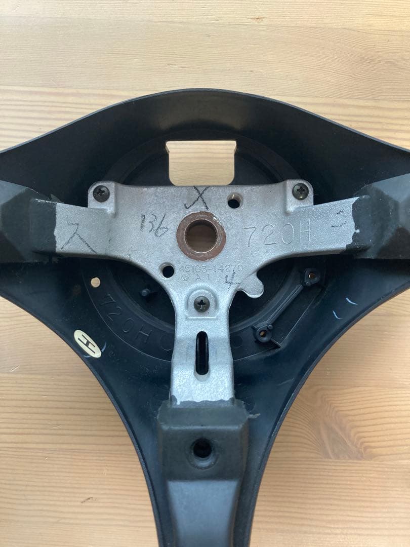 中古 80スープラ 純正ステアリングホイール Supra ハンドル