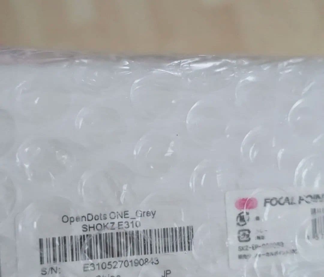 新品　SHOKZ OPENDOTS ONE ワイヤレスイヤホン2025/10/5