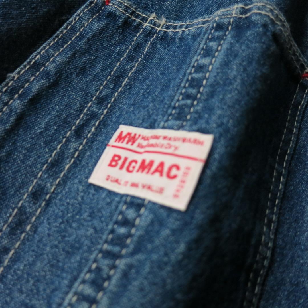 38 BIG MAC ビッグマック デニム カバーオール　デニムジャケット