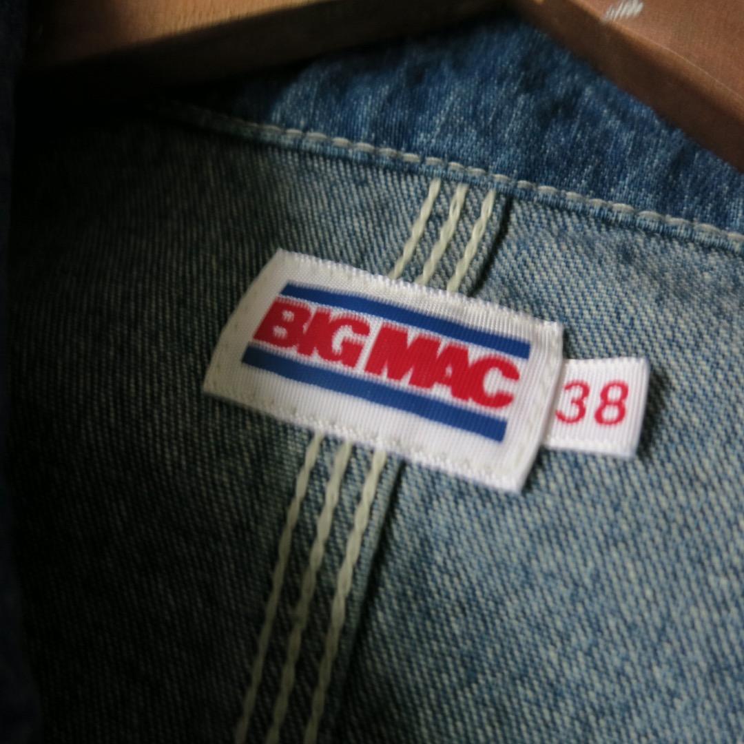 38 BIG MAC ビッグマック デニム カバーオール　デニムジャケット