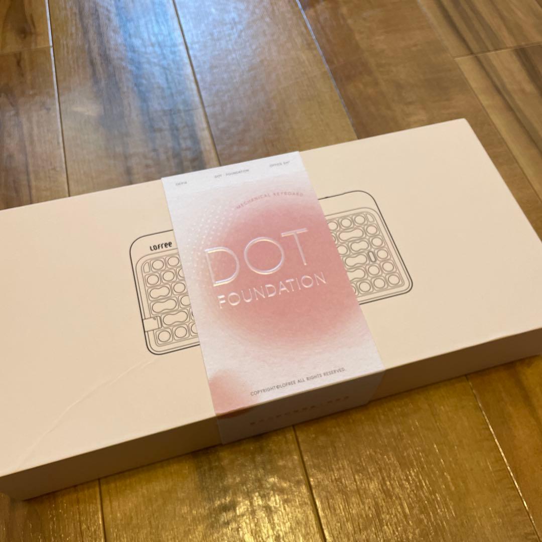 lofree ファンデーションピンク　キーボード 本体