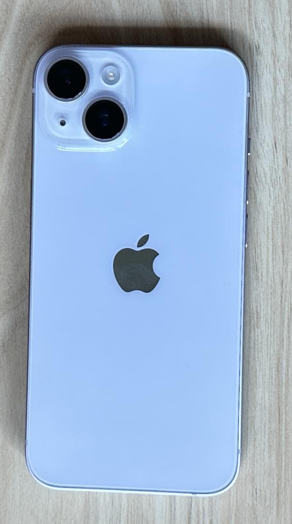 【美品】iPhone14 本体 パープル 128GB